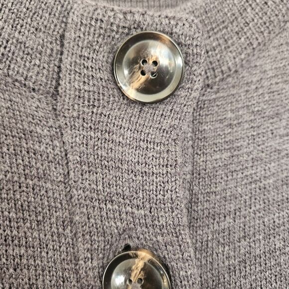 Banana Republic Womens Chunky Cardigan Merino Wool Knit Sweater Longline Size XS - Picture 8 of 12